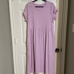 Lilac long dress